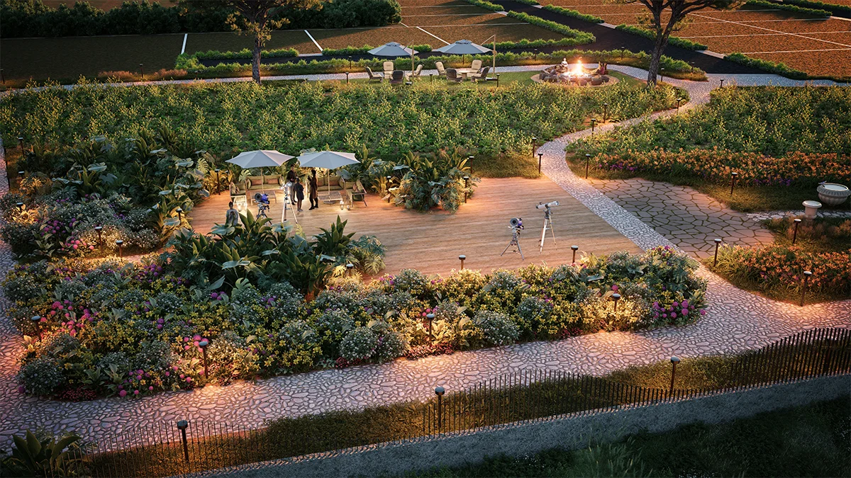 Krisala New Plot Vadgaon Pune Balinese Landscaping Layout Map